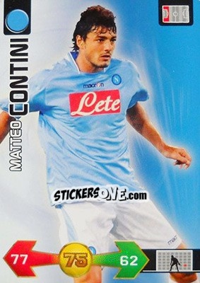 Sticker Matteo Contini - Calciatori 2009-2010. Adrenalyn XL - Panini