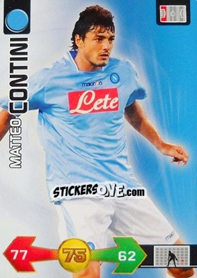 Figurina Matteo Contini - Calciatori 2009-2010. Adrenalyn XL - Panini