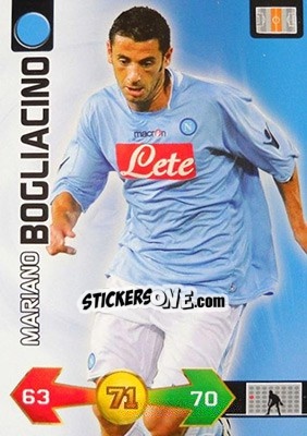 Figurina Mariano Bogliacino - Calciatori 2009-2010. Adrenalyn XL - Panini