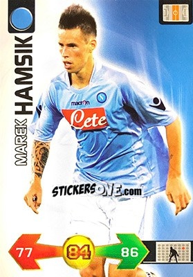 Cromo Marek Hamsik - Calciatori 2009-2010. Adrenalyn XL n. 258 - Panini