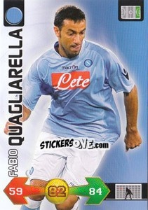 Sticker Fabio Quagliarella - Calciatori 2009-2010. Adrenalyn XL n. 261 - Panini