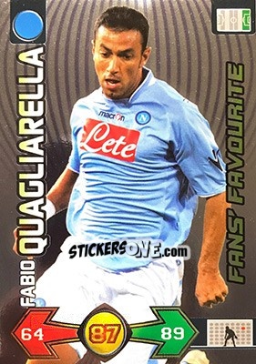Sticker Fabio Quagliarella - Calciatori 2009-2010. Adrenalyn XL n. 265 - Panini