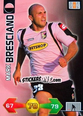 Sticker Mark Bresciano - Calciatori 2009-2010. Adrenalyn XL n. 277 - Panini