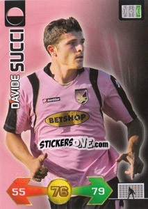 Cromo Davide Succi - Calciatori 2009-2010. Adrenalyn XL - Panini