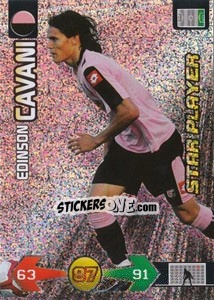 Sticker Edinson Cavani - Calciatori 2009-2010. Adrenalyn XL n. 283 - Panini