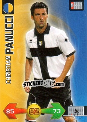Sticker Christian Panucci - Calciatori 2009-2010. Adrenalyn XL n. 287 - Panini