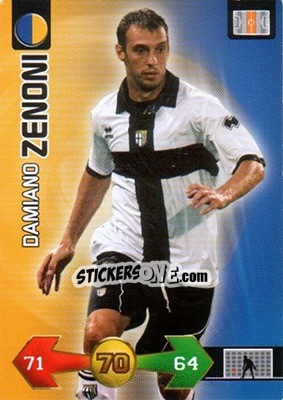 Sticker Damiano Zenoni - Calciatori 2009-2010. Adrenalyn XL - Panini