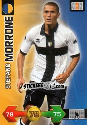 Sticker Stefano Morrone - Calciatori 2009-2010. Adrenalyn XL n. 293 - Panini