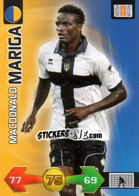 Sticker Macdonald Mariga - Calciatori 2009-2010. Adrenalyn XL - Panini