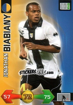 Sticker Jonathan Biabiany - Calciatori 2009-2010. Adrenalyn XL - Panini