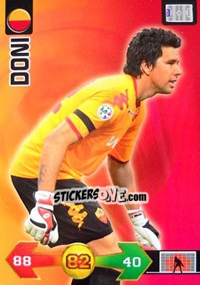 Figurina Doni - Calciatori 2009-2010. Adrenalyn XL - Panini