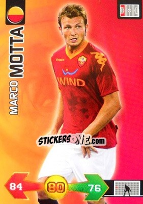Sticker Marco Motta - Calciatori 2009-2010. Adrenalyn XL n. 307 - Panini