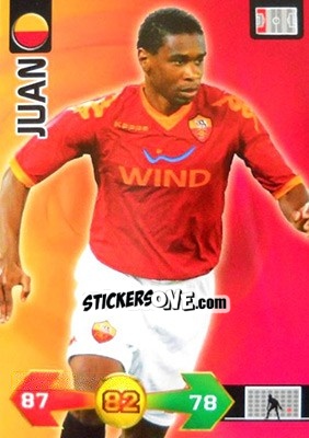 Sticker Juan - Calciatori 2009-2010. Adrenalyn XL n. 308 - Panini
