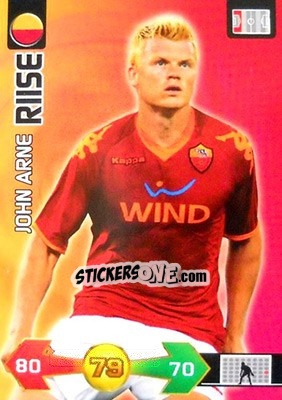 Sticker John Arne Riise - Calciatori 2009-2010. Adrenalyn XL n. 309 - Panini