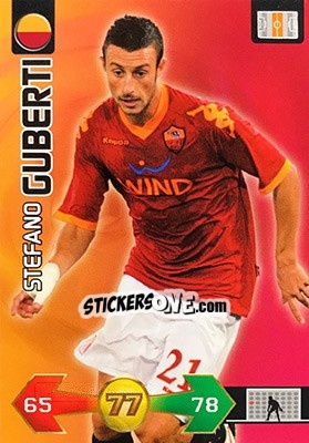 Figurina Stefano Guberti - Calciatori 2009-2010. Adrenalyn XL - Panini