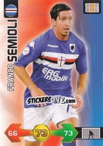 Sticker Franco Semioli - Calciatori 2009-2010. Adrenalyn XL n. 330 - Panini