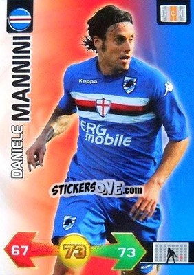 Cromo Daniele Mannini - Calciatori 2009-2010. Adrenalyn XL - Panini