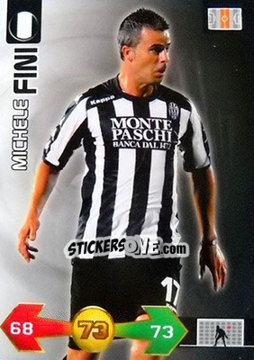 Figurina Michele Fini - Calciatori 2009-2010. Adrenalyn XL - Panini