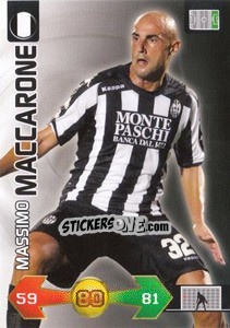 Cromo Massimo Maccarone - Calciatori 2009-2010. Adrenalyn XL - Panini