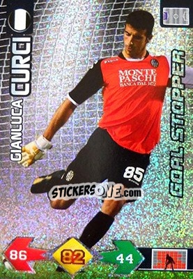 Sticker Gianluca Curci - Calciatori 2009-2010. Adrenalyn XL n. 361 - Panini
