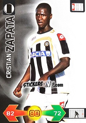 Sticker Cristian Zapata - Calciatori 2009-2010. Adrenalyn XL n. 363 - Panini