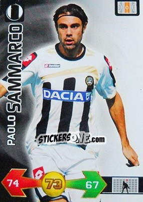 Cromo Paolo Sammarco - Calciatori 2009-2010. Adrenalyn XL n. 367 - Panini