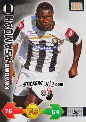 Sticker Kwadwo Asamoah - Calciatori 2009-2010. Adrenalyn XL n. 369 - Panini