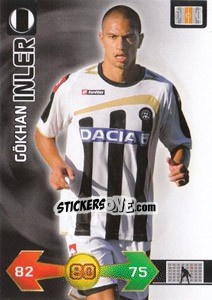 Sticker Gökhan Inler - Calciatori 2009-2010. Adrenalyn XL n. 370 - Panini