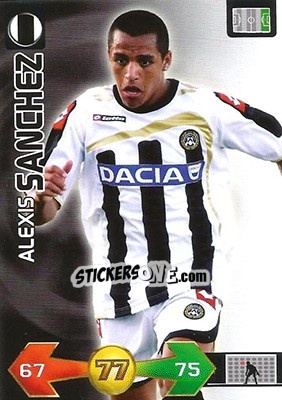 Figurina Alexis Sanchez - Calciatori 2009-2010. Adrenalyn XL - Panini