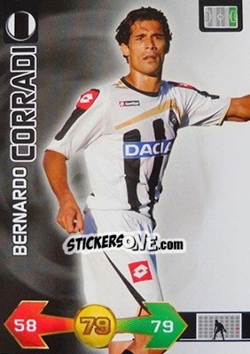 Sticker Bernardo Corradi - Calciatori 2009-2010. Adrenalyn XL n. 375 - Panini