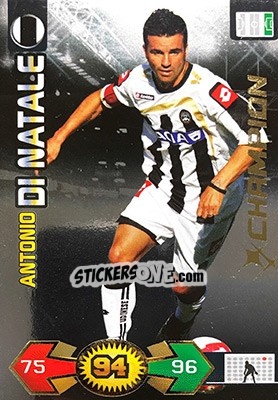 Sticker Antonio Di Natale - Calciatori 2009-2010. Adrenalyn XL n. 377 - Panini