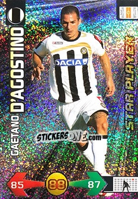 Sticker Gaetano D'Agostino - Calciatori 2009-2010. Adrenalyn XL - Panini