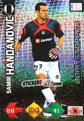 Figurina Samir Handanovic - Calciatori 2009-2010. Adrenalyn XL - Panini