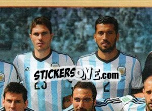Sticker Team Photo - Fùtbol Argentino 2014 n. 2 - Panini