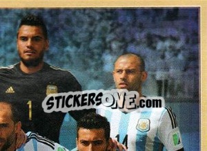 Sticker Team Photo - Fùtbol Argentino 2014 n. 3 - Panini