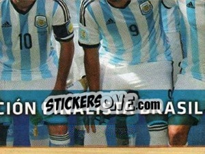 Sticker Team Photo - Fùtbol Argentino 2014 n. 5 - Panini