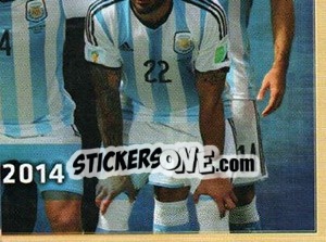 Sticker Team Photo - Fùtbol Argentino 2014 n. 6 - Panini