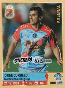 Figurina Curbelo - Fùtbol Argentino 2014 n. 12 - Panini