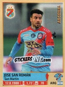 Sticker Roman - Fùtbol Argentino 2014 n. 15 - Panini