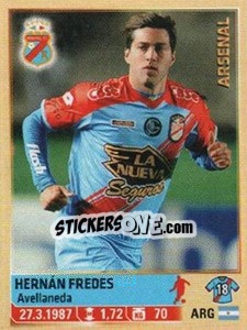 Sticker Fredes - Fùtbol Argentino 2014 n. 19 - Panini