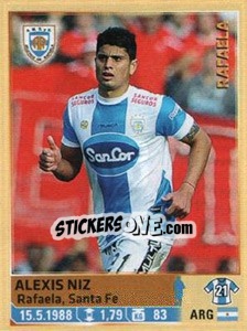 Sticker Niz - Fùtbol Argentino 2014 n. 28 - Panini