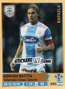 Sticker Bastia - Fùtbol Argentino 2014 n. 31 - Panini