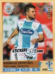 Sticker Depetris - Fùtbol Argentino 2014 n. 32 - Panini