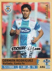 Sticker Rodriguez - Fùtbol Argentino 2014 n. 35 - Panini