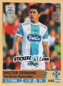 Sticker Serrando - Fùtbol Argentino 2014 n. 36 - Panini