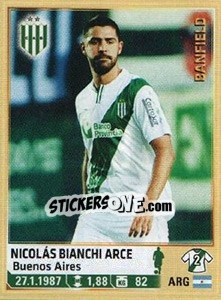 Sticker Arce - Fùtbol Argentino 2014 n. 43 - Panini