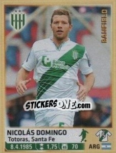 Sticker Domingo - Fùtbol Argentino 2014 n. 49 - Panini