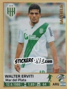 Sticker Erviti - Fùtbol Argentino 2014 n. 50 - Panini