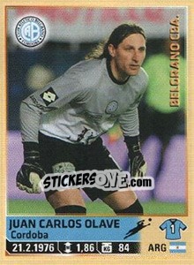 Sticker Olave - Fùtbol Argentino 2014 n. 56 - Panini
