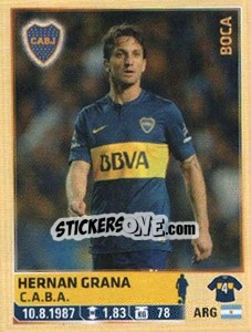 Sticker Grana - Fùtbol Argentino 2014 n. 73 - Panini